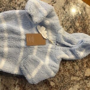 Angel Dear Soft Blue and White Kids Hoodie